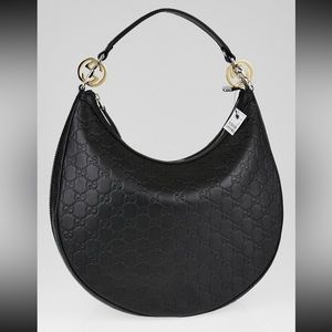 Gucci Guccissima Leather Twins Medium Hobo